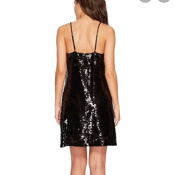 black sequin obey dress - Picture 2 of 6